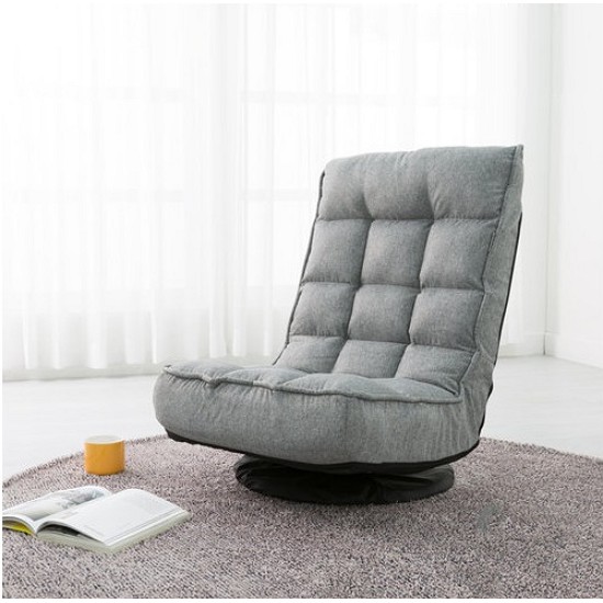 에보니아 스칼렛 회전 접이식 패브릭 좌식소파 1인용