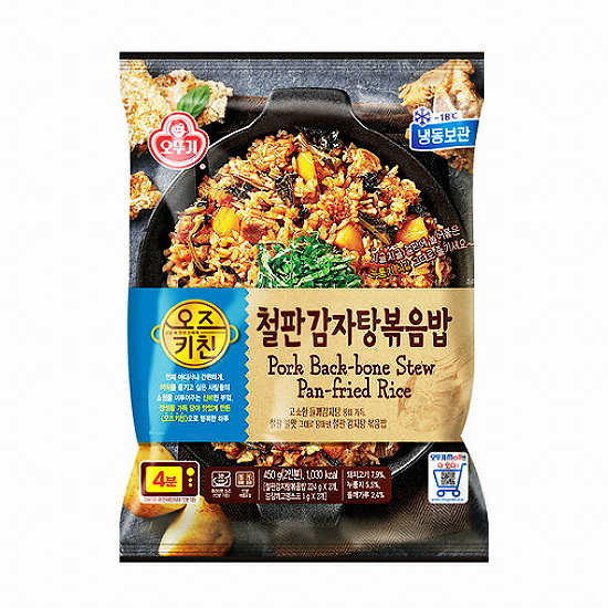 오뚜기 오즈키친 철판 감자탕 볶음밥 450g