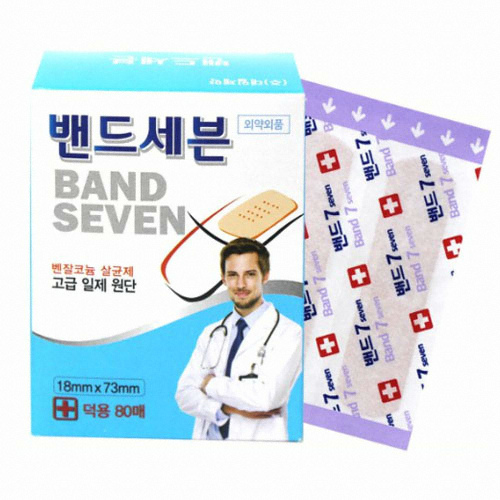 대일제약 밴드세븐 덕용 80매