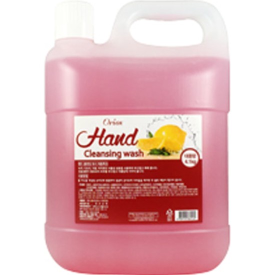 오릭스 핸드 클렌징 워시 레몬향 4100ml