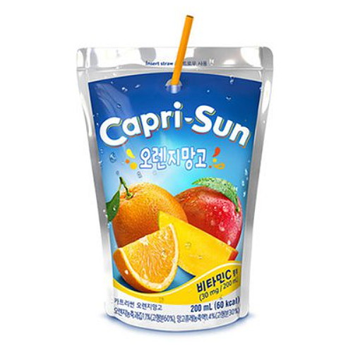 농심 카프리썬 오렌지망고 200ml