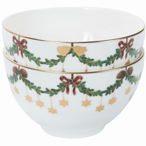 로얄코펜하겐 스타 플루티드 크리스마스 캔디볼