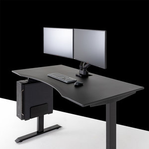 루나랩 커브형 게이밍 책상