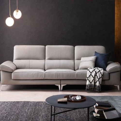 쉐우드가구 베누스 천연통가죽 소파 3.5인용