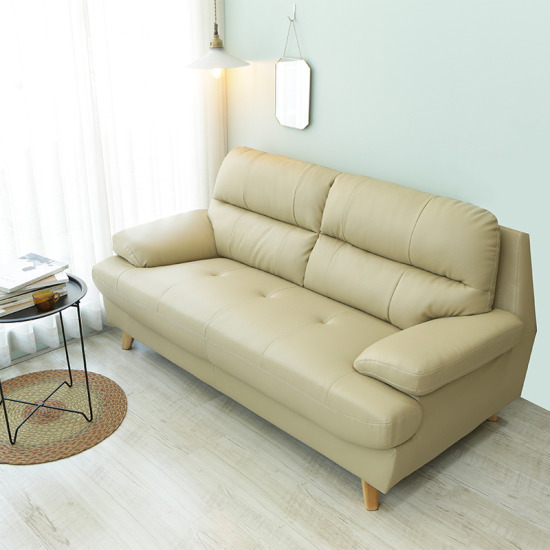 필우드가구 헨리 가죽 소파 2.5인용