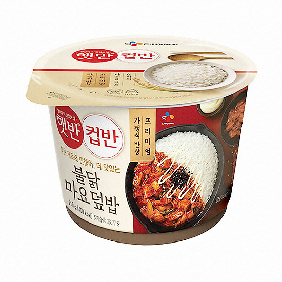 CJ제일제당  햇반 컵반 불닭마요덮밥 219g
