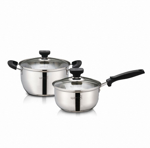 리빙아트  제로 스텐 냄비 2종 (편수16+양수18)