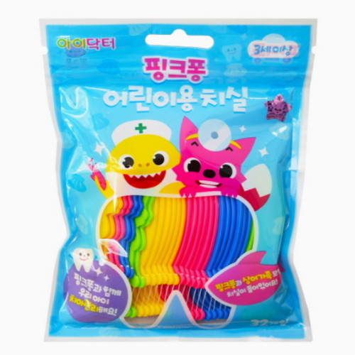 핑크퐁 어린이용 치실 32개