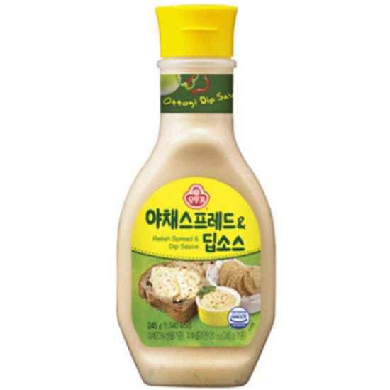 오뚜기 야채스프레드 딥소스 245g