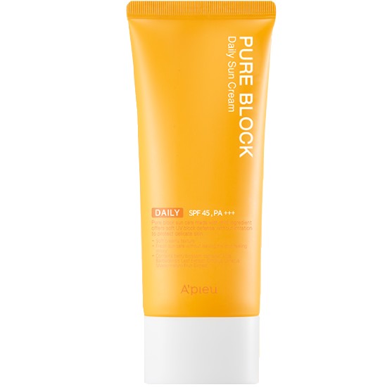 어퓨 퓨어 블록 내추럴 데일리 선 크림 100ml