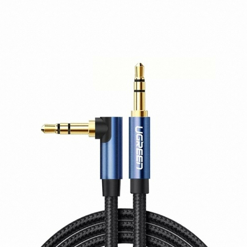 유그린  3극 3.5mm 꺾임형 AUX 스테레오 케이블