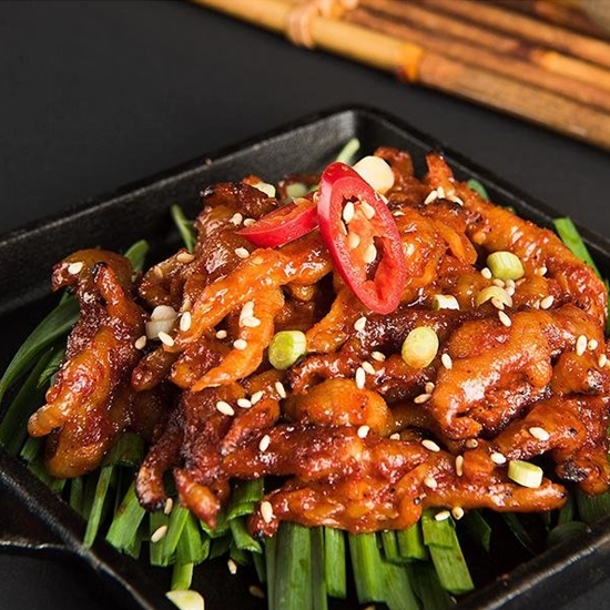 영농조합법인시케이푸드  진안 뼈없는 직화불닭발 150g