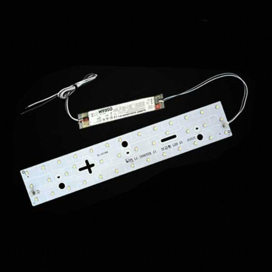 비스코  LG이노텍 LED 욕실 모듈 주광색 20W+오스람 안정기