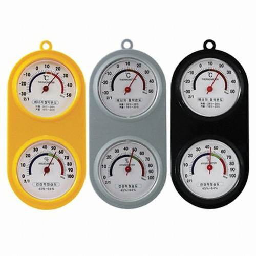 아날로그 필립 온습도계