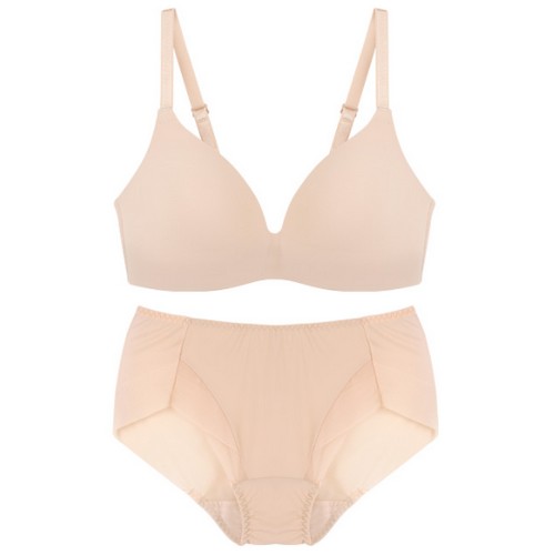 비너스 여성 노와이어 몰드 브라 팬티 세트_JBR8004S