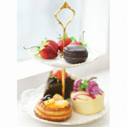 올리비아 2단 케이크 스탠드