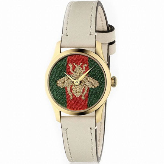 구찌 G-타임리스 가죽시계_YA1265009