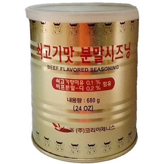 코리아제니스 쇠고기맛 분말시즈닝 680g