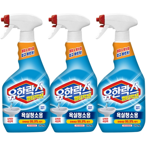 유한락스 멀티액션 욕실청소용 510ml