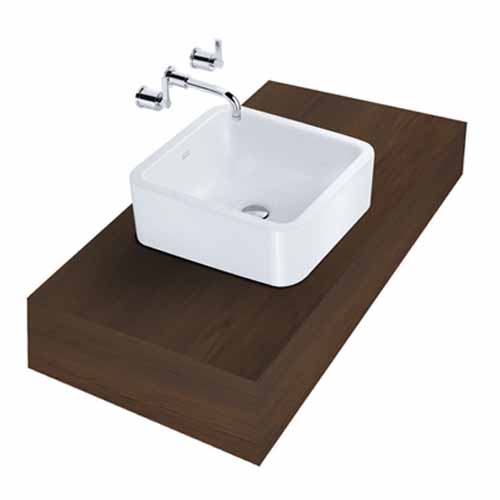 아메리칸스탠다드  화이트 스퀘어 탑볼 세면기 CCASF606