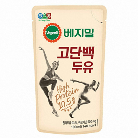 정식품 베지밀 고단백 두유 190ml