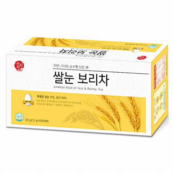 송원식품  쌀눈 보리차 100티백 [2개]