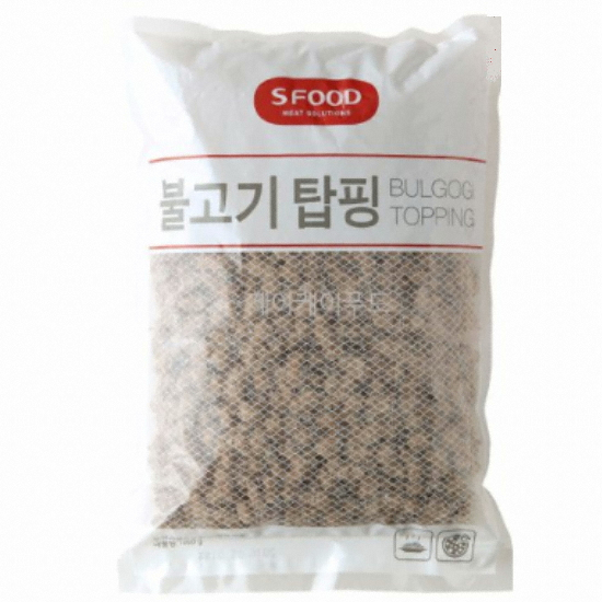 에쓰푸드  에스푸드 불고기탑핑 1kg 2개