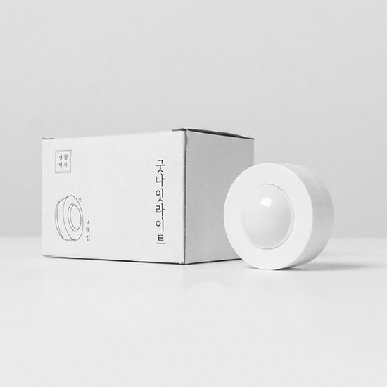 바나나코퍼레이션  LED 생활백서 무선 터치 굿나잇라이트 1세트