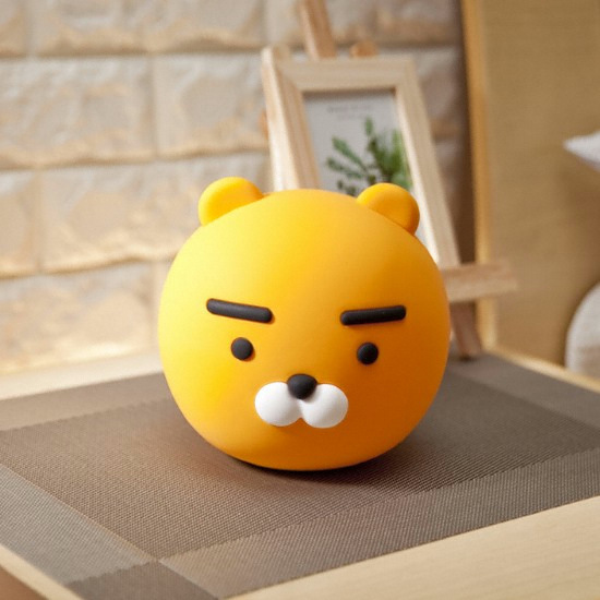 카카오프렌즈  LED 실리콘 터치 라이언 무드등