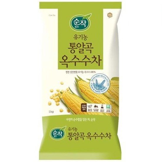 샘표식품  순작 유기농 통알곡 옥수수차 1kg