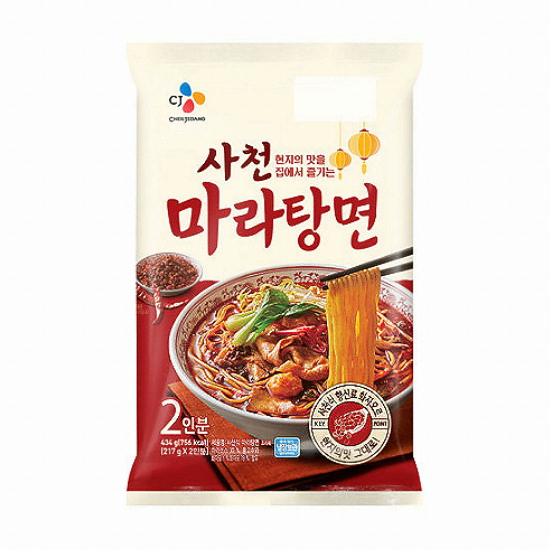 CJ제일제당  사천 마라탕면 434g