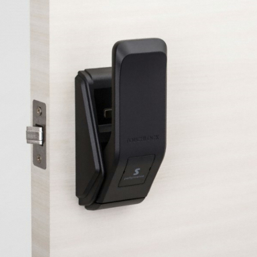 센스터치락  푸시풀 블랙