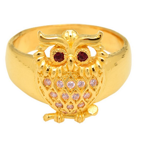 혼골드모아 골드모아 순금 반지 11 25g 부엉이 G517