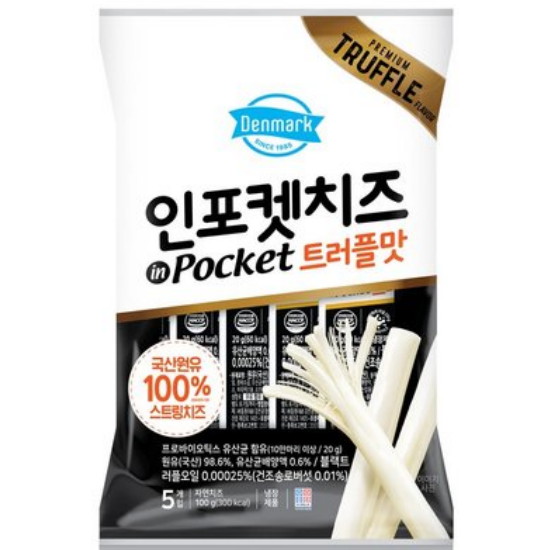 동원F&B 덴마크 인포켓 치즈 라이트 20g