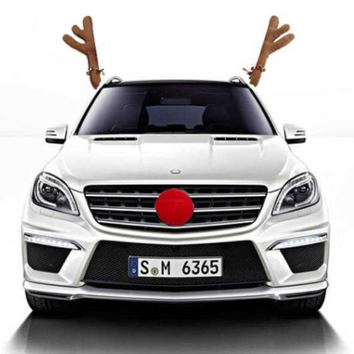 루돌카 차량 루돌프 데코 장식