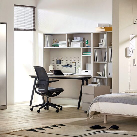 일룸 로이모노 5단 책상세트