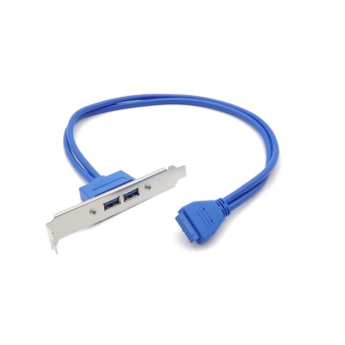 라이트컴 Coms BB249 USB 3.0 2포트 포트 케이블