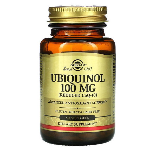 솔가 유비퀴놀 (환원형 CoQ10) 100mg 50정