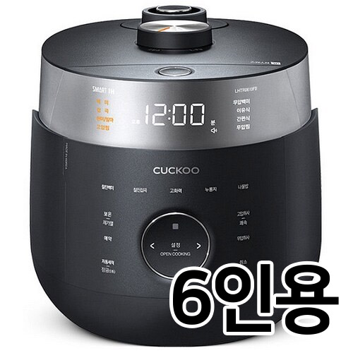 쿠쿠전자 트윈프레셔 마스터셰프 CRP-LHTR0610FB