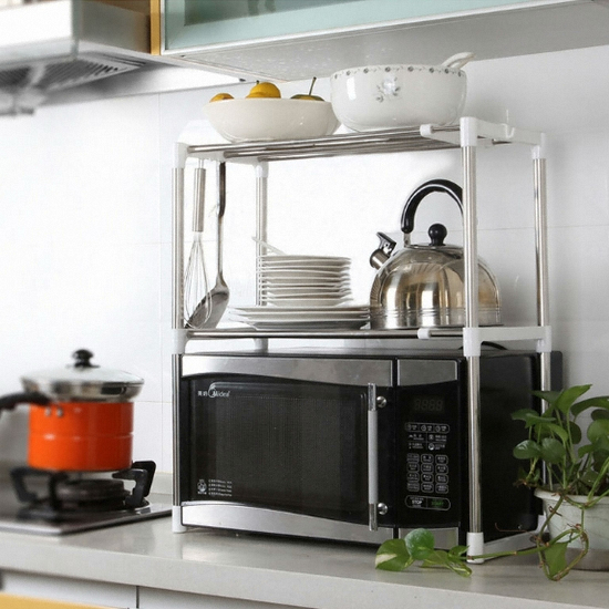 씽크대 주방 선반 전자렌지대