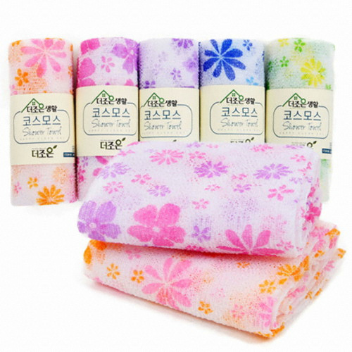 더조은  코스모스 샤워타월