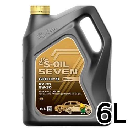 에스오일  세븐 골드 #9 RV C3 5W30 6L