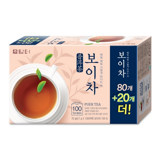 담터  보이차 100T 80T 20T