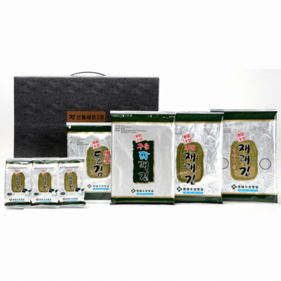현대수산맛김  보령 대천김 선물세트 1호