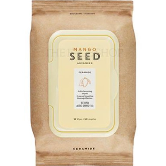 더페이스샵 망고씨드 실크 보습 클렌징 티슈 50매