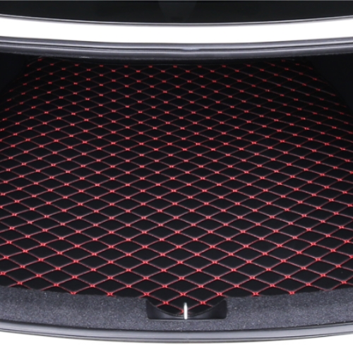 차모아  스타일 퀼팅 트렁크 매트