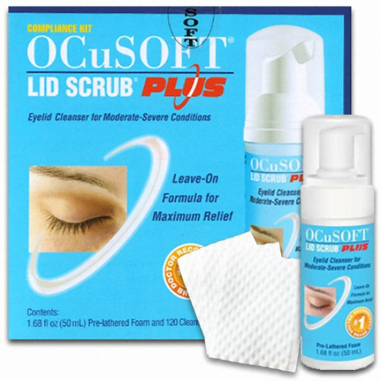 오큐소프트 리드스크럽 플러스 50ml + 패드 120매