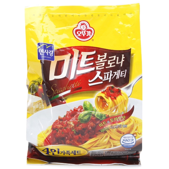 오뚜기  미트볼로냐 스파게티 1252g
