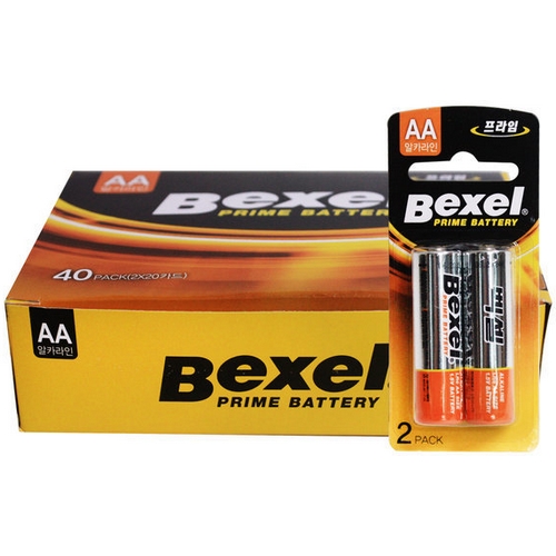 벡셀  프라임 알카라인 AA