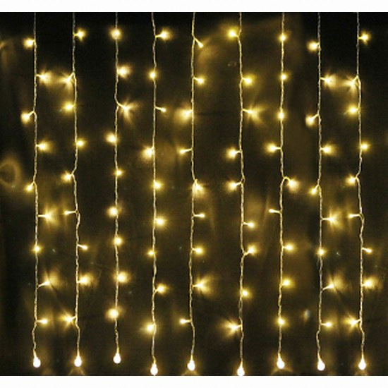 아리  LED 연결형 커튼라이트 트리전구 100구